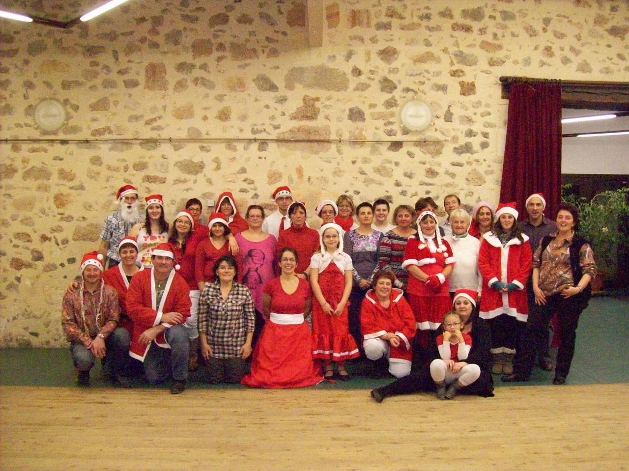 Photo du groupe Noël 2012