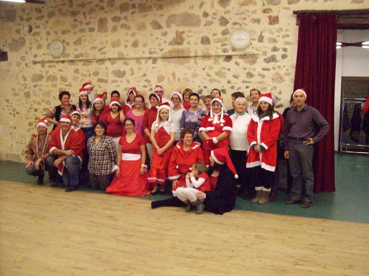 Photo du groupe Noël 2012